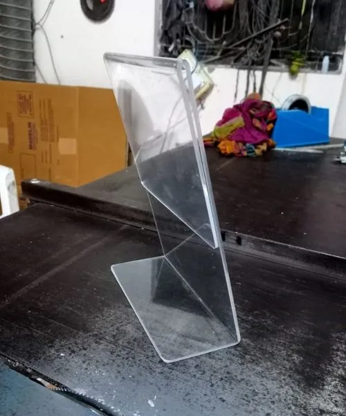 A6 Table Top Display Stand (L Shape)