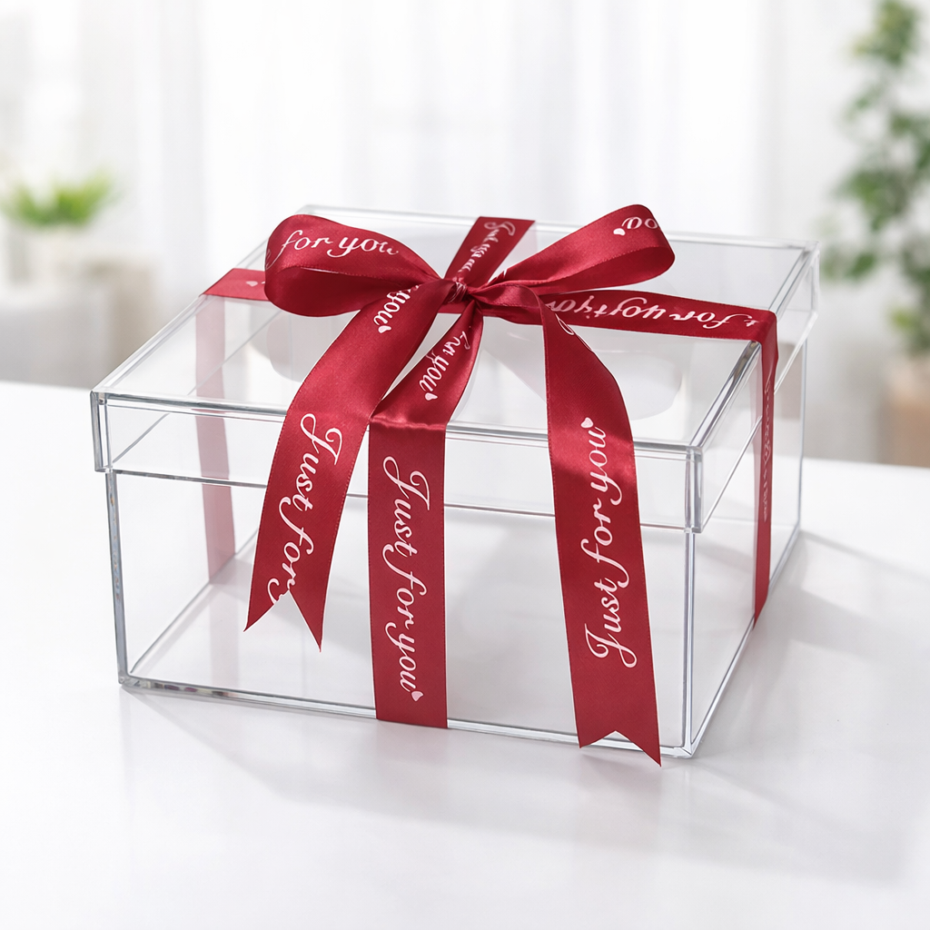 Acrylic Box with Lid - Image 2