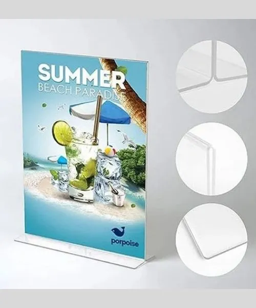 A5 Table Top Display Stand (T Shape)